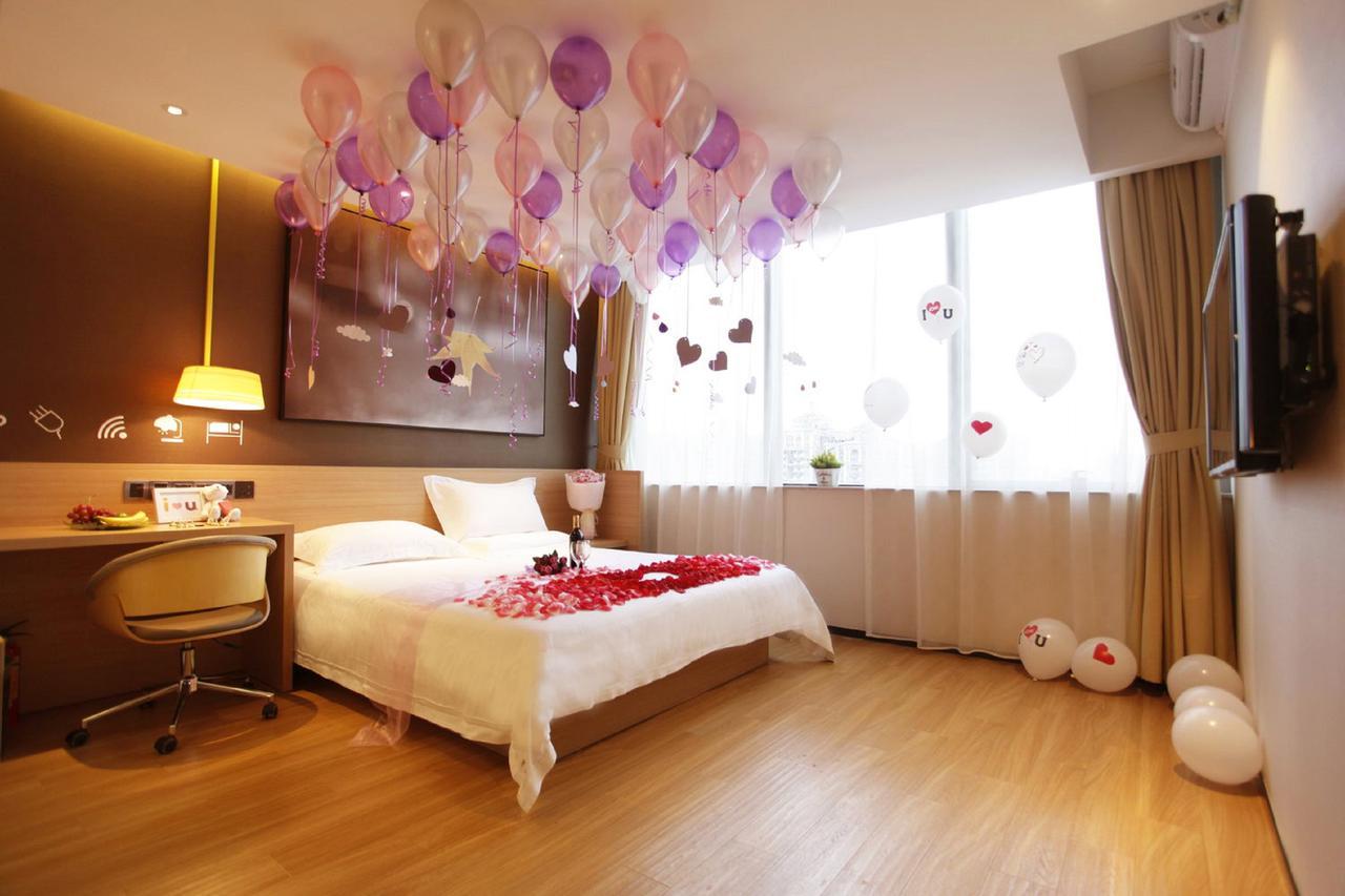 Iu Hotel Ruoyang Yiyang Wenhua Road Esterno foto