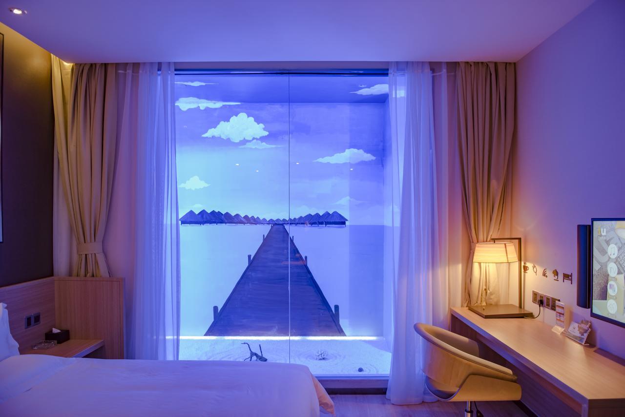 Iu Hotel Ruoyang Yiyang Wenhua Road Esterno foto